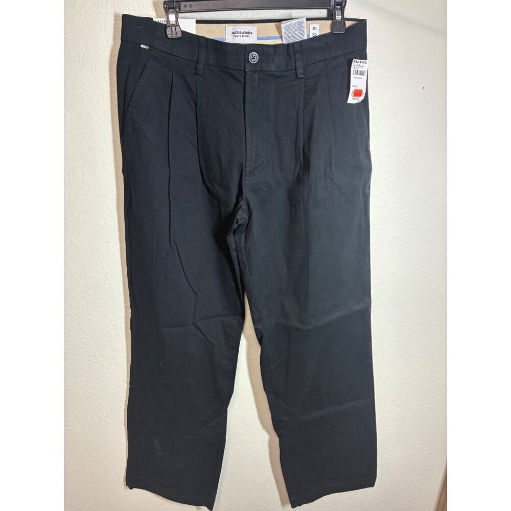 NWT Jack & Jones Chino Pants Business Casual Wide Fit Men's Size 34x32 MSRP $70